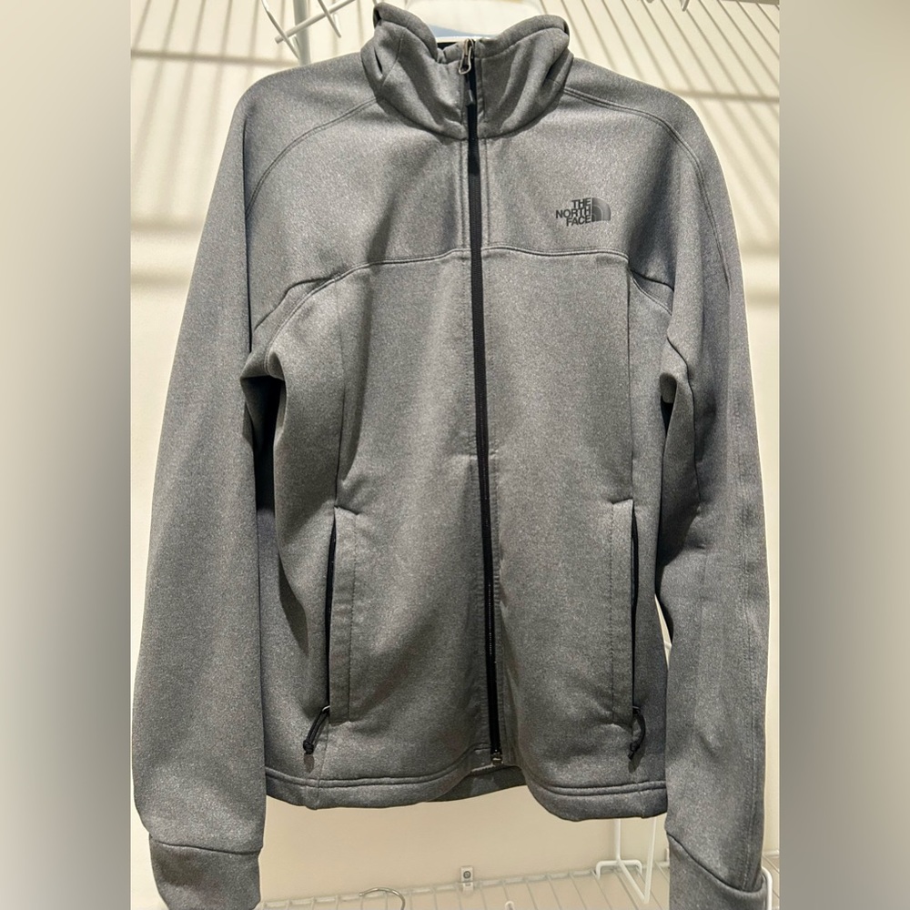 The North Face Women’s /Unisex Charcoal Gray’s Performance Jacket EUC medium M